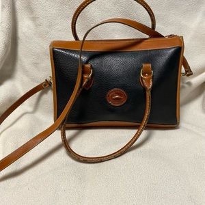 Dooney&Bourke Black and Tan purse